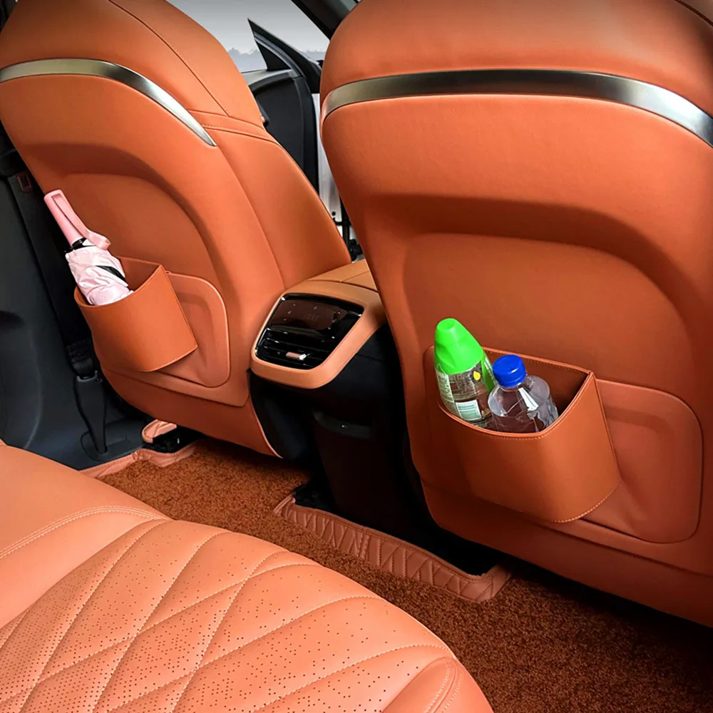 

Для Changan Deepal S07 S7 автомобильный кожаный мусорный бак, принадлежности для внутренней модификации, многофункциональный подвесной ящик для хранения