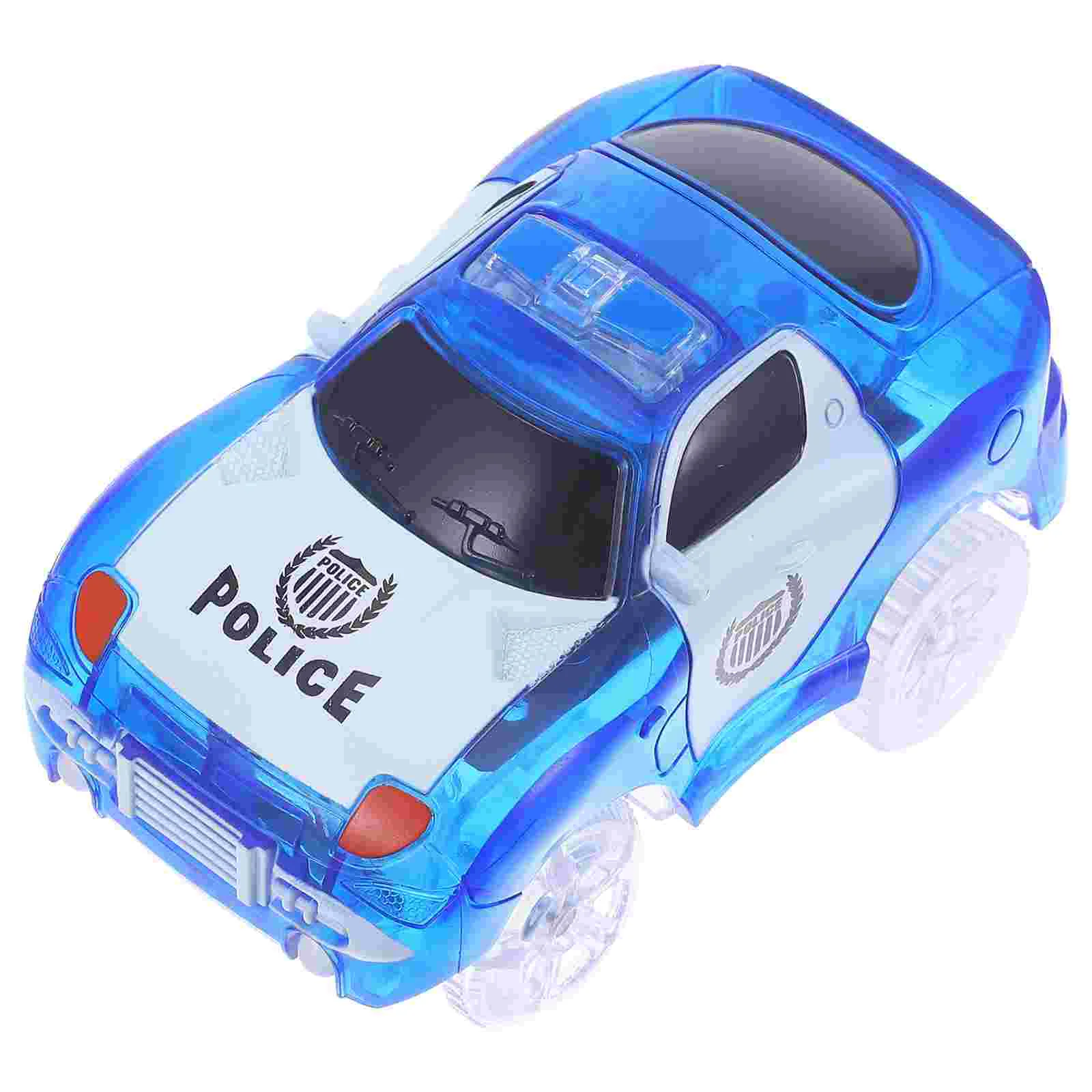 Light Up Car Track Toy Racing Track Accessories Compatible with Most Tracks(Light Blue) car toys light up car toys