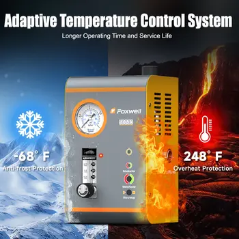 FOXWELL SD203 자동차용 연기 발생기, 12V 내장형 공기 펌프, EVAP 진공 누출 감지기, 자동차 배관 누출 진단 테스터 6 best sales 연기 누출 시험기 - №2