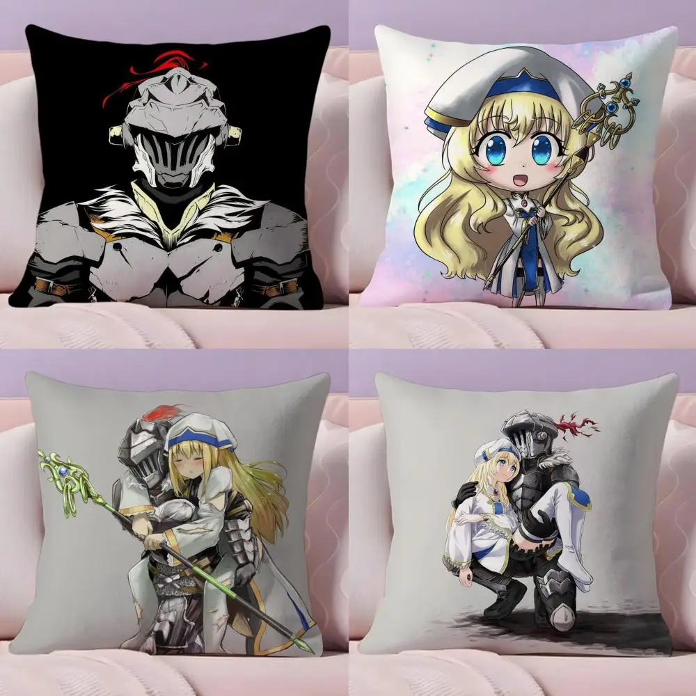 أنيمي G-Goblin S-القاتل غطاء الوسادة قصيرة أفخم الوجهين الطباعة المنزل آلة قابل للغسل في الشتاء الدافئ كيس وسادة #1