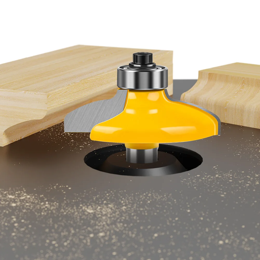 1PC 8MM 12MM Shank Milling Cutter Drawer Front Cabinet Door Front Router Bit Wood Carving Router Bits For Wood Woodworking Tools
