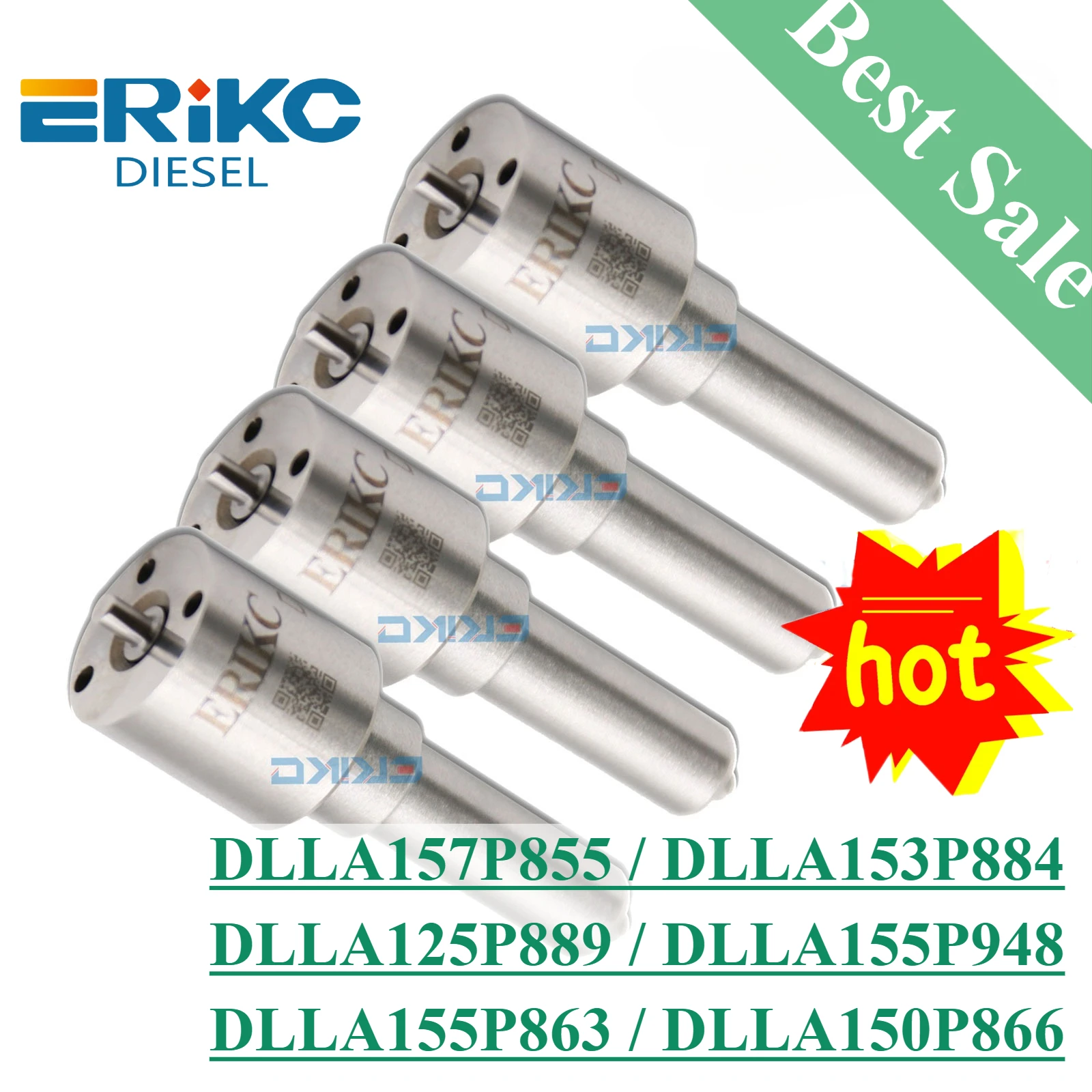 

4PC Diesel Nozzle DLLA157P855 DLLA153P884 Sprayer DLLA125P889 DLLA155P948 DLLA155P863 DLLA150P866 for Toyota Isuzu Nissan