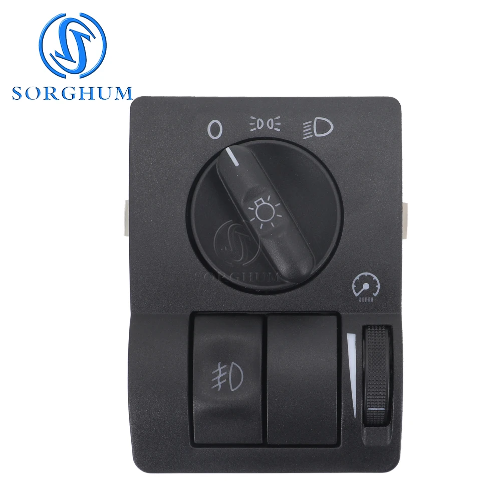SORGHUM Car Headlight Fog Lamp Main Light Switch Control 09138128 for CHEVROLET GM CORSA 2002 2003 2004 2005 2006 2007 2008 2009 - view 5