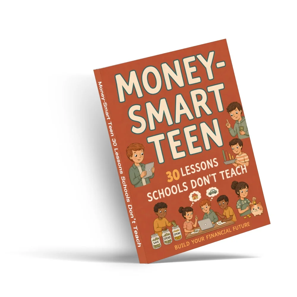 Money-Smart Teen: 30 Lessons Schools Don’t Teach | Financial Literacy Book for Teens, Money Management, Budgeting, Saving