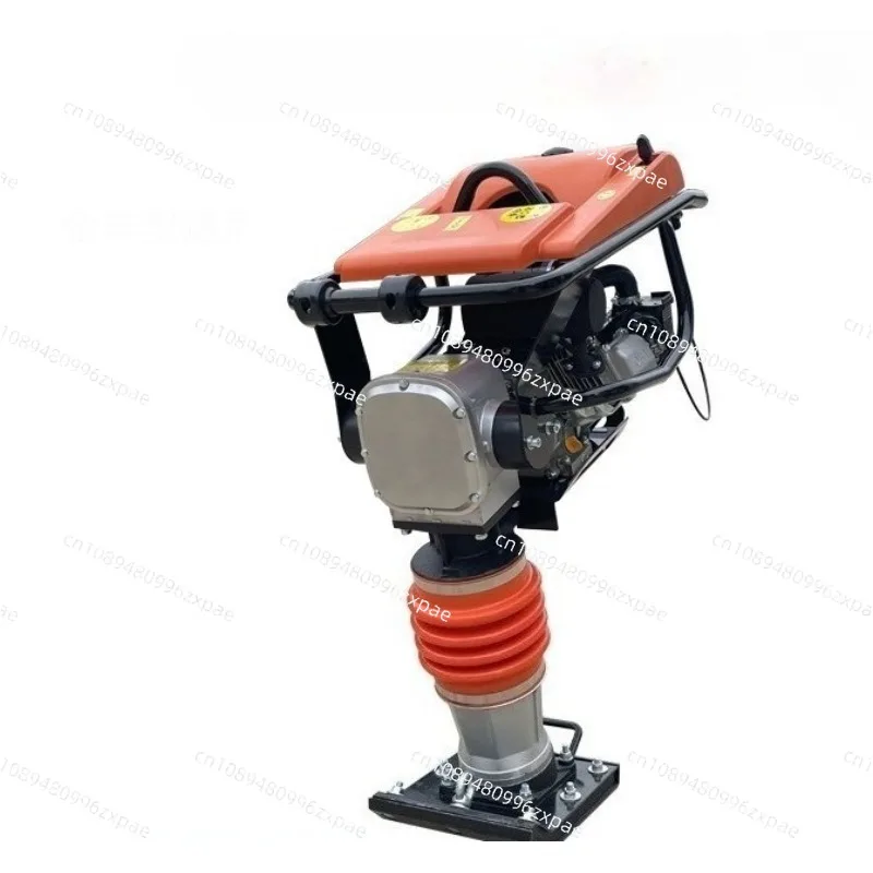 Handheld Fuel Vertical Tamping Rammer Small Road Compactor Foundation Vibratory Tamper