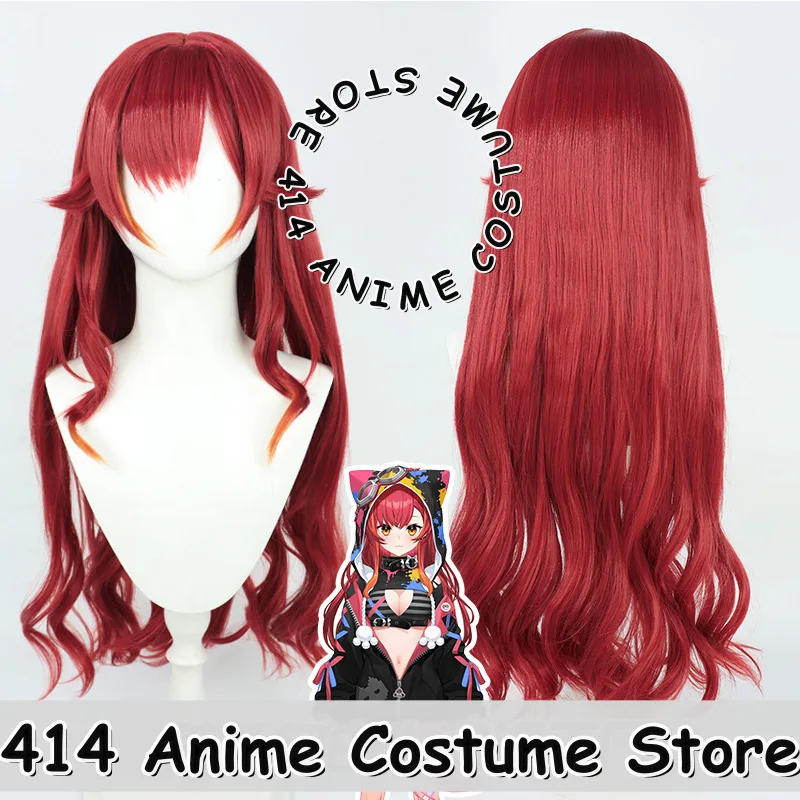 

Game & Anime Tsuna Nekota Cosplay Wig VTuber Streaked Bangs/Sideburns Heat-Resistant Fiber Synthetic Hair