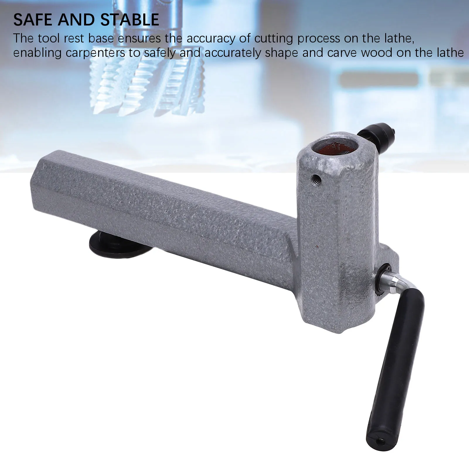 

Wood Lathe Tool Rest Holder Base Wood Lathe Tool Rest Holder Base 14in Woodworking Turning Mini Small Lathe 1in Hole Diameter