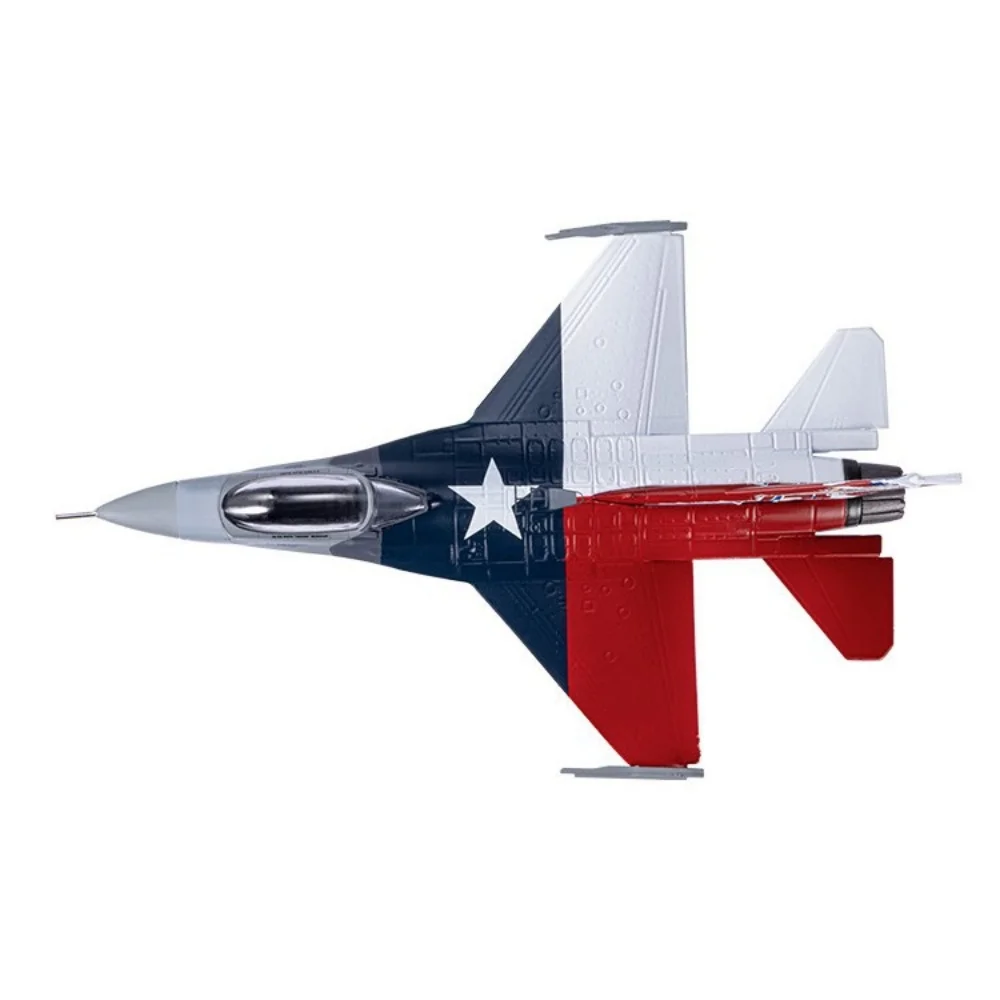 Diecast 1:100 Scale Airplanes US F-16 Military Model Fighter Alloy Aircraft Creative Aviation Ornaments Gift With Display Base