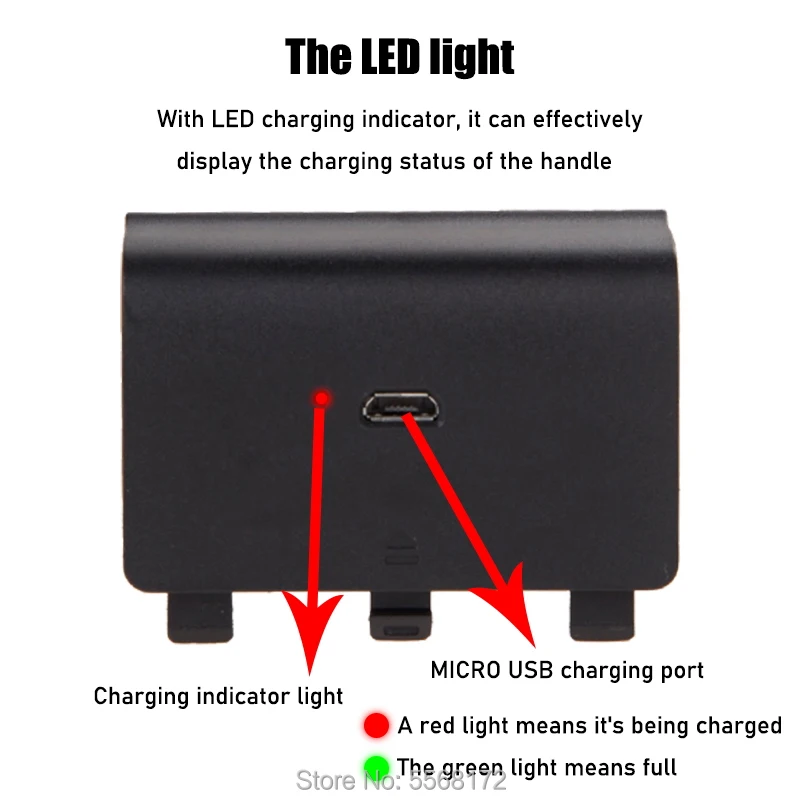 1 szt. 2400mAh akumulatory + USB kabel do XBOX jeden akumulator Gamepad kontroler bezprzewodowy Joypad Batteria