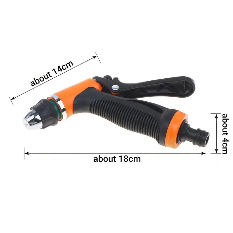 High Pressure Water Spray Gun Anti-Leak Ergonomic Design for Car Washing Home Balcony Potted Plant Watering