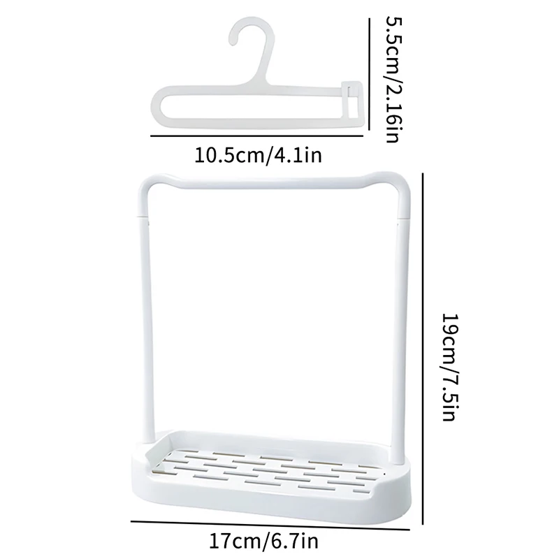 5 ชิ้นเครื่องมือแต่งหน้า Drying Rack ฟองน้ําความงามเครื่องสําอางแป้งพัฟแขวนแบบพกพา Organizer