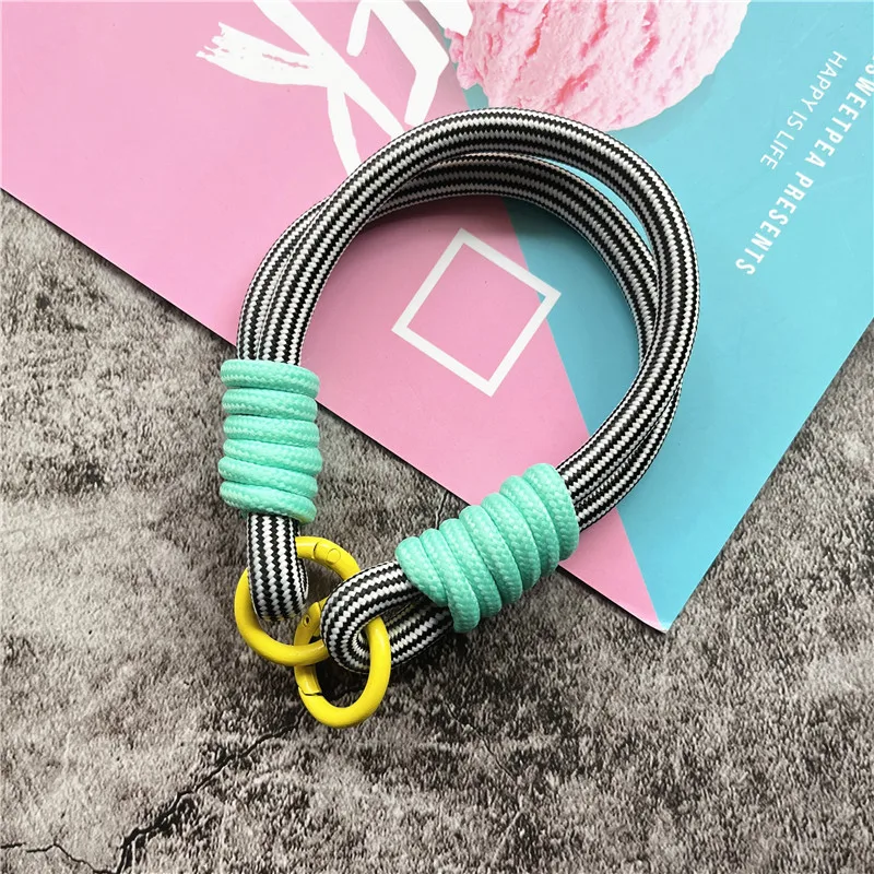 Keychain Cotton Thread Lanyard Color Key Chain