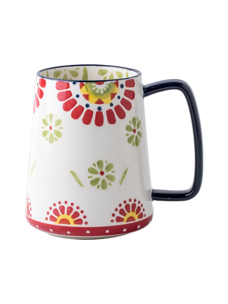 

700Ml ceramic mug home office water cup for girls