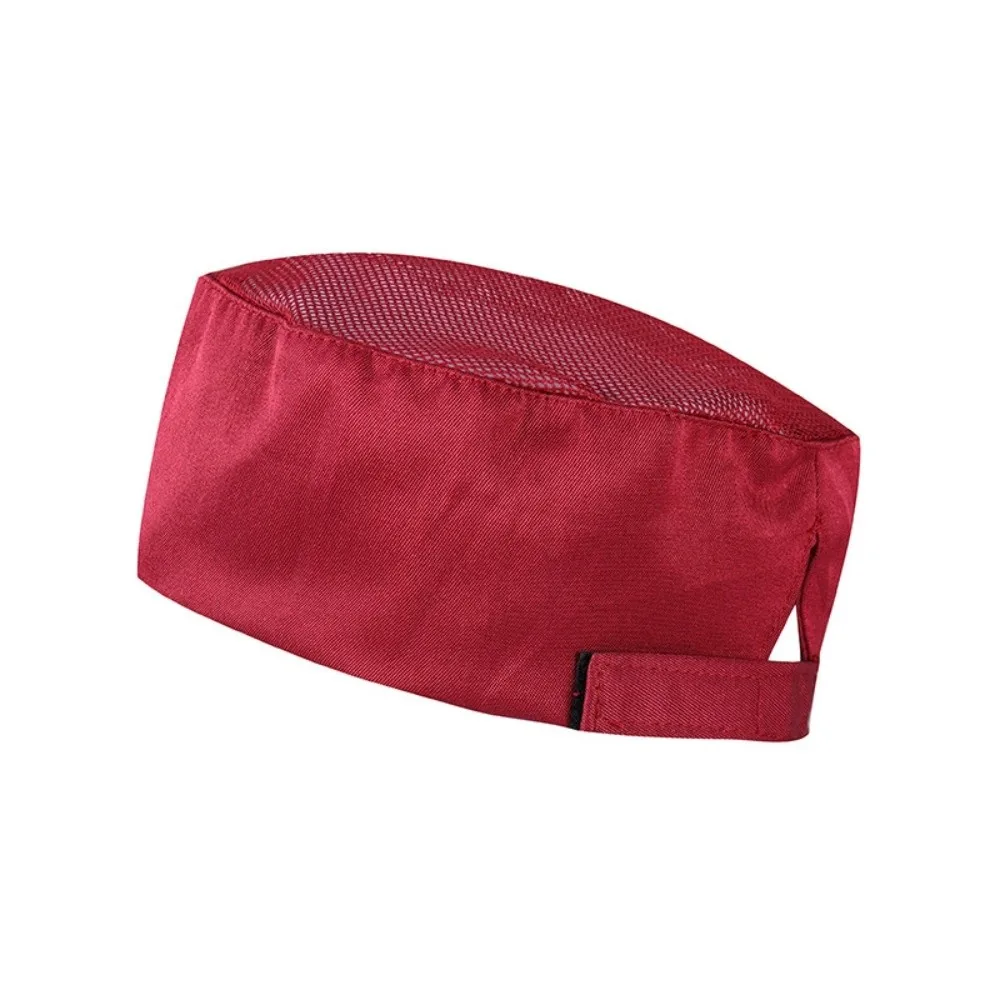 قبعات النادل شبكة علوية قبعة الطاهي للجنسين تصميم القراصنة نمط قبعة المطبخ قبعة العمل قبعة الخدمة قبعة بيكر الطعام