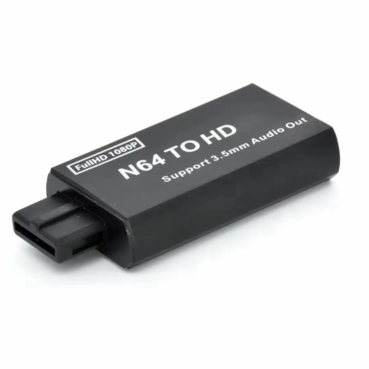 #46F 1080P N64 to HDMI-Compatible Converter Game Adapter,N64 To HDMI-compatible Adapter,(Plastic)
