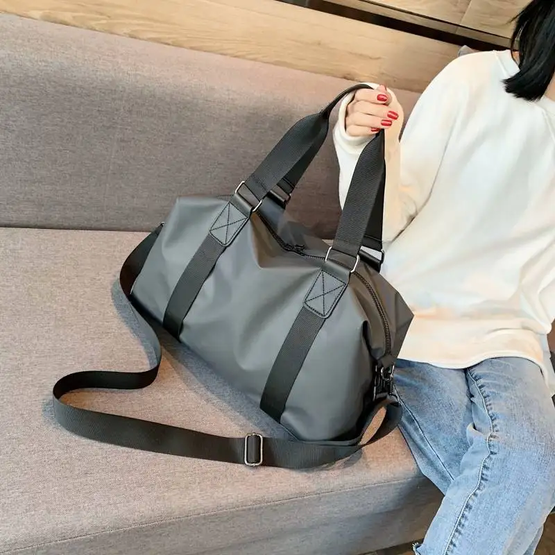 

Большая дорожная сумка Capaci, женская модная нейлоновая сумка, мужская сумка для фитнеса, легкая сумка-самолет Lage, ort Trip