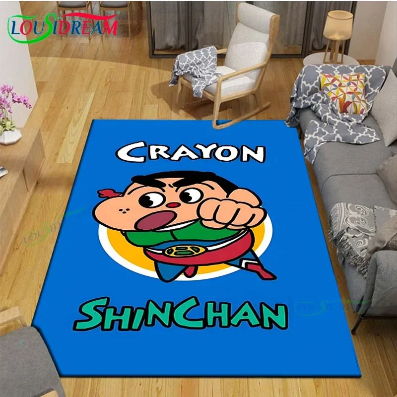 Fashion C-Crayon-Shin-chan Printed  Carpets Living Room Anti-Skid Area Rug Kids Bedroom Mats Yoga Mat Large Carpet Decor