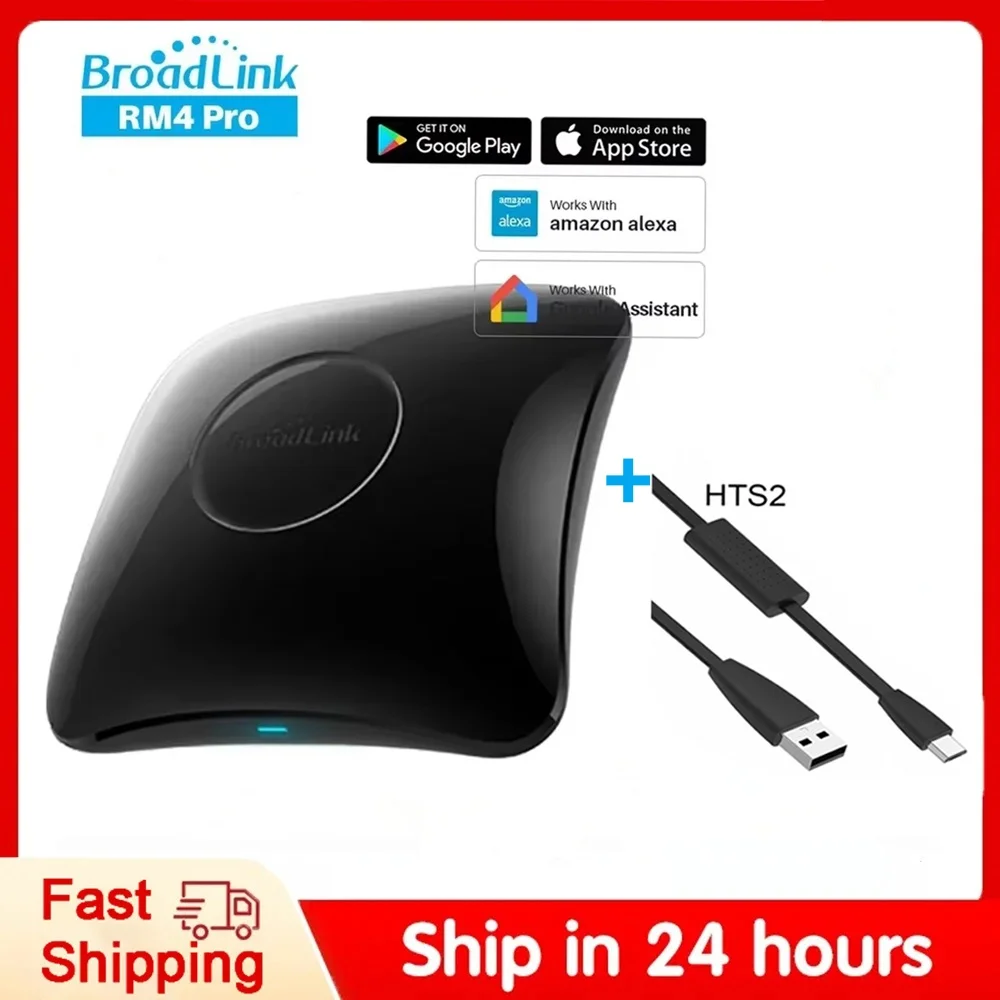 

Новый BroadLink RM4 Pro 2026 года: универсальный пульт дистанционного управления HTS2, радиочастотный контроллер, ИК-выключатель для умного дома, работает с Alexa и Google Assistant
