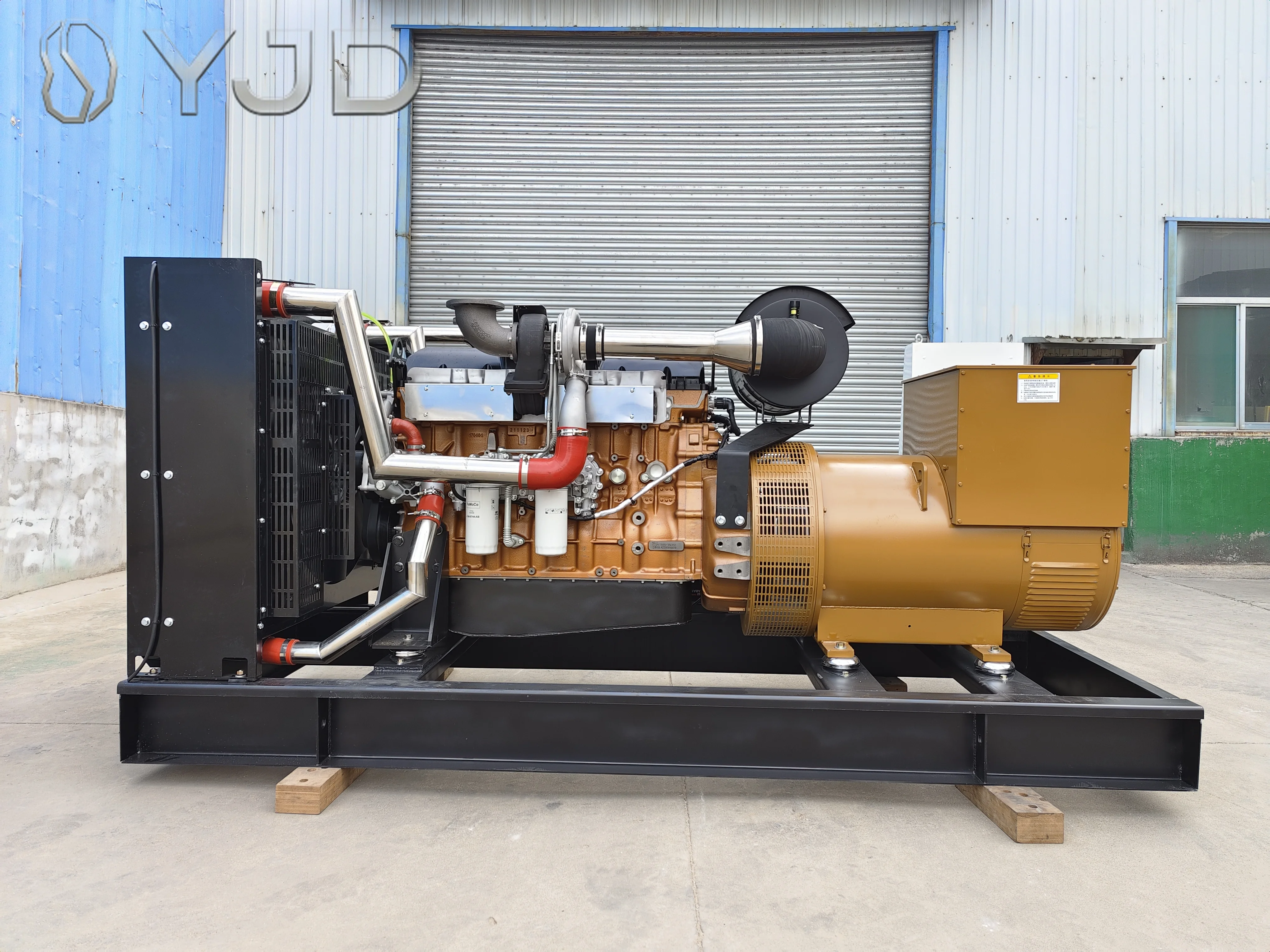 Heavy Duty Open Frame Generator 75KVA 60KW 380V Durable for Industrial Emergency Backup