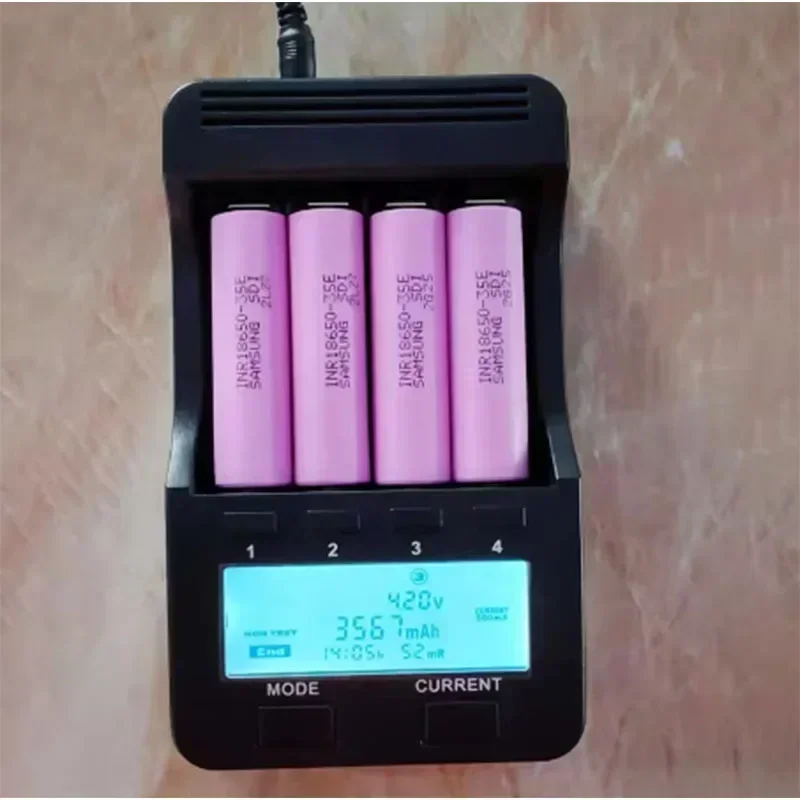 18650 Battery 100% Pack INR18650-35E 3500mAh 3.7V 20A Rechargeable 18650 Li-ion Battery for Toys Power Tools Flashlight