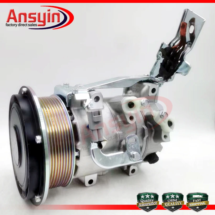 A/C AC Compressor For TOYOTA Alphard 2.4 Hybrid 6SEU16C 447190-3340 4471903340 8831058011 88310-58011 CMP1746