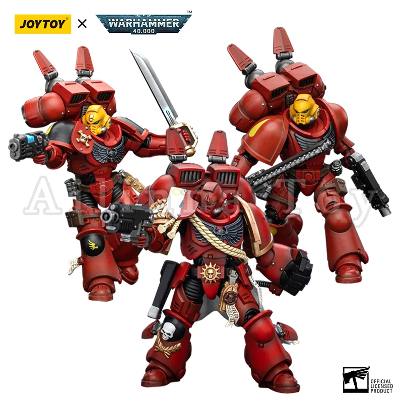 JOYTOY 1/18 Action Figure 40K Blood Angels Commander Dante Jump Pack Intercessors Anime Toy