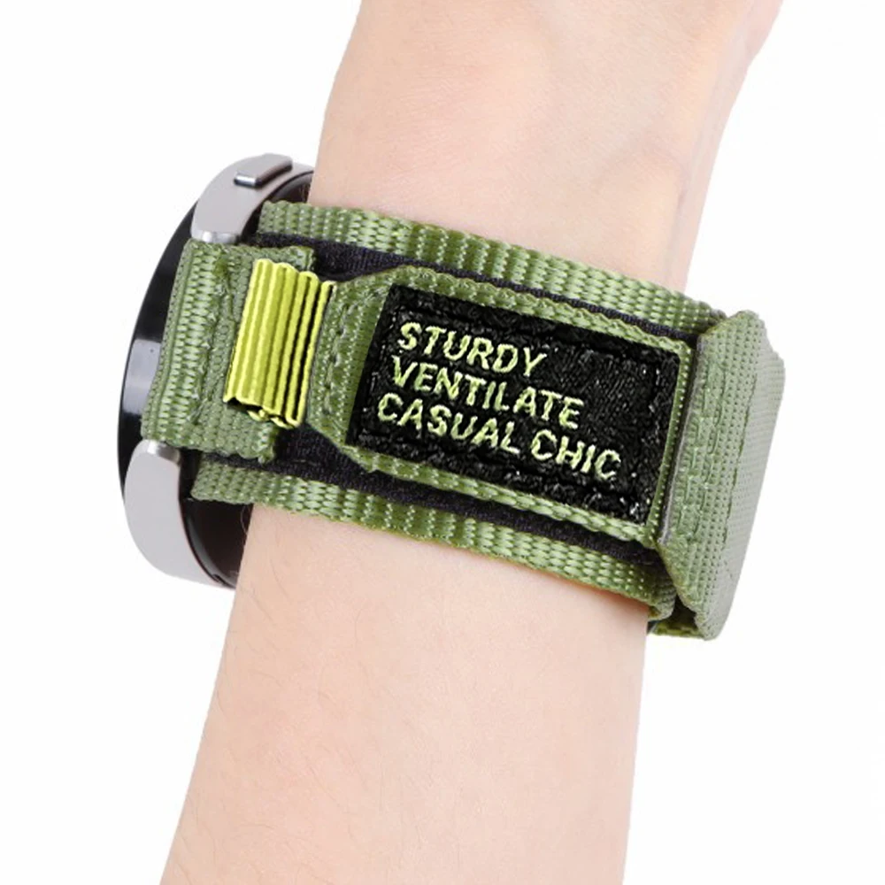 22mm watch band for samsung galaxy watch Gear S3 Classic Frontier 46mm 3 45mm band huawei watch GT 2 3 4 gt2e Amazfit GTR 47mm