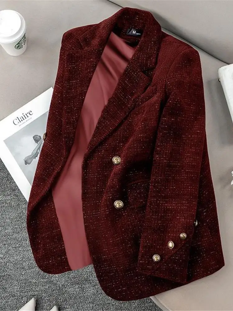 Бархатный костюм Bla Jaet, женский весенне-осенний новый утягивающий топ большого размера в стиле вестерн, топ в стиле ретро