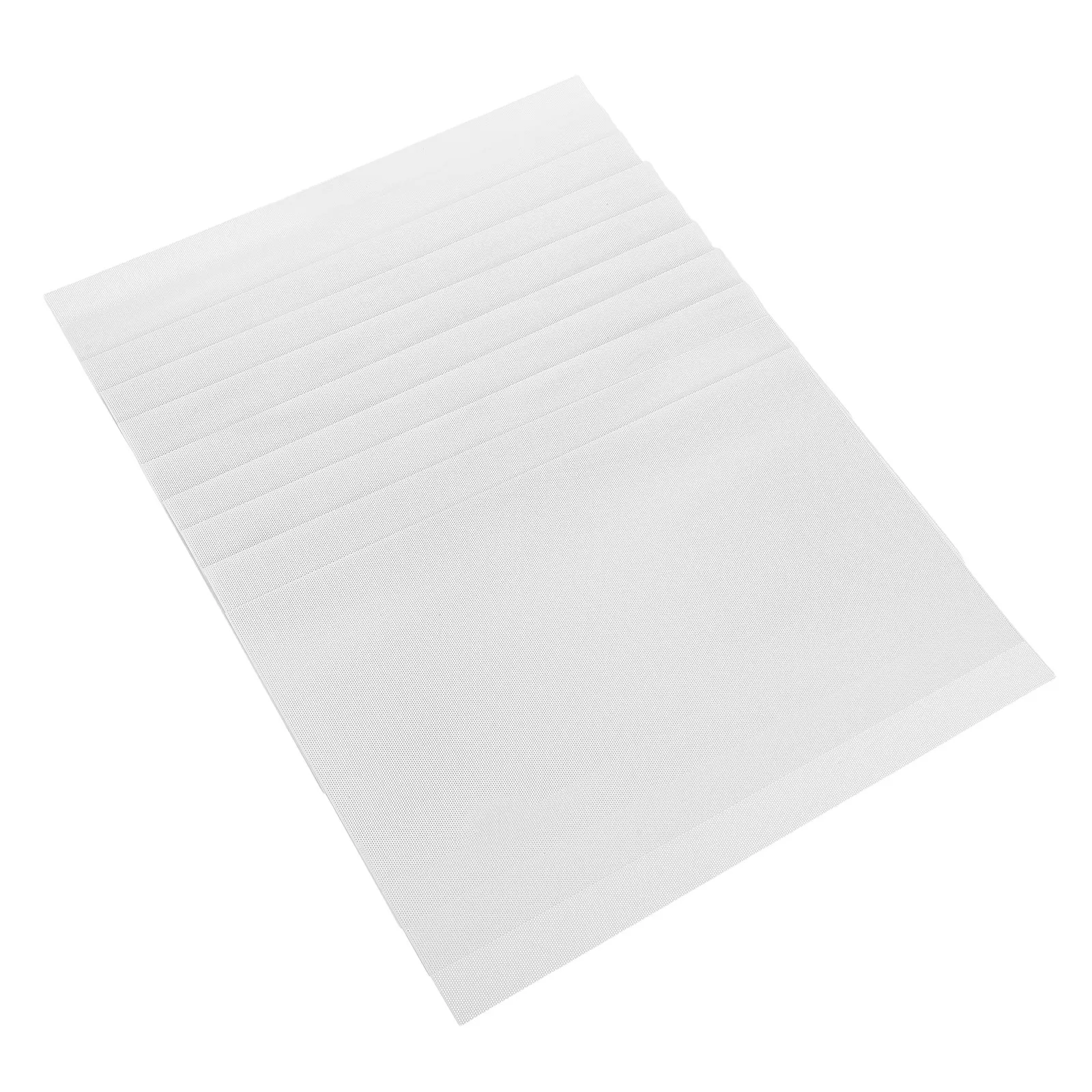 10Pcs PVC Eye Mesh Sheets 11.8x7.87 Plastic Micro Hole Mesh for Mask Making DIY Cosplay Costume Supplies Fursuit Eyes Craft