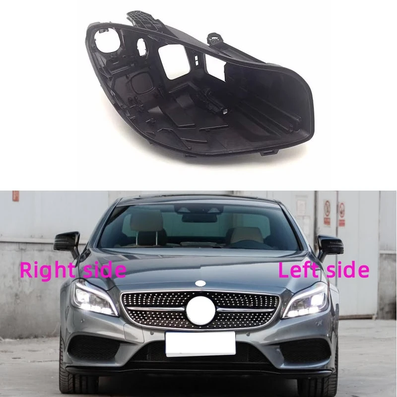 

Для Mercedes-Benz CLS W218 2016 2017 2018, основание фары, дом для фар, задняя база автомобиля, задняя часть фар, дом