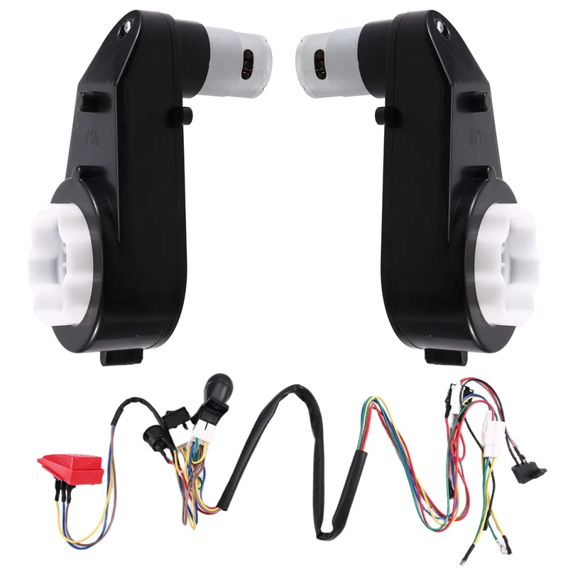 Acessórios para Carro Elétrico Infantil, Kit de Fios e Interruptor Modificado DIY para Carro Elétrico Infantil