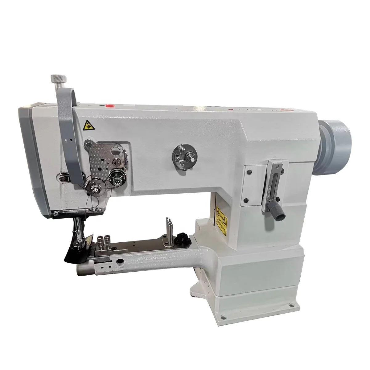 QK-T335 Automatic Single Needle Compoud Feed  Feeding 50mm Cylinder Bed Lockstitch Sewing Machine With Big Hook