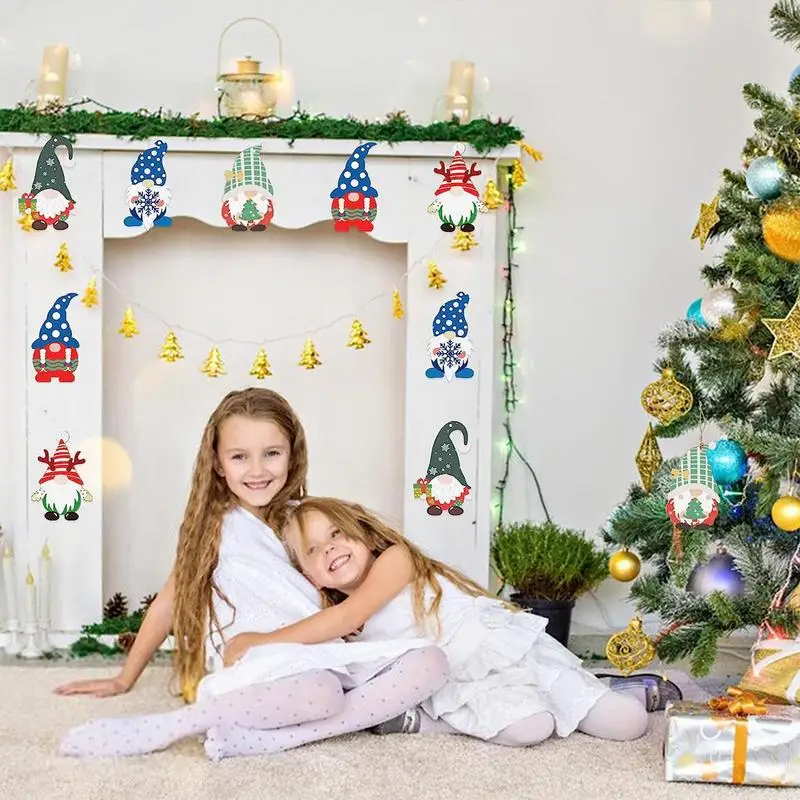 Gnomi di legno non finiti 25 pezzi gnomo non finito natale fai da te gnomo di legno ritaglio etichette gnomo vuote per decorazioni per la casa bomboniere