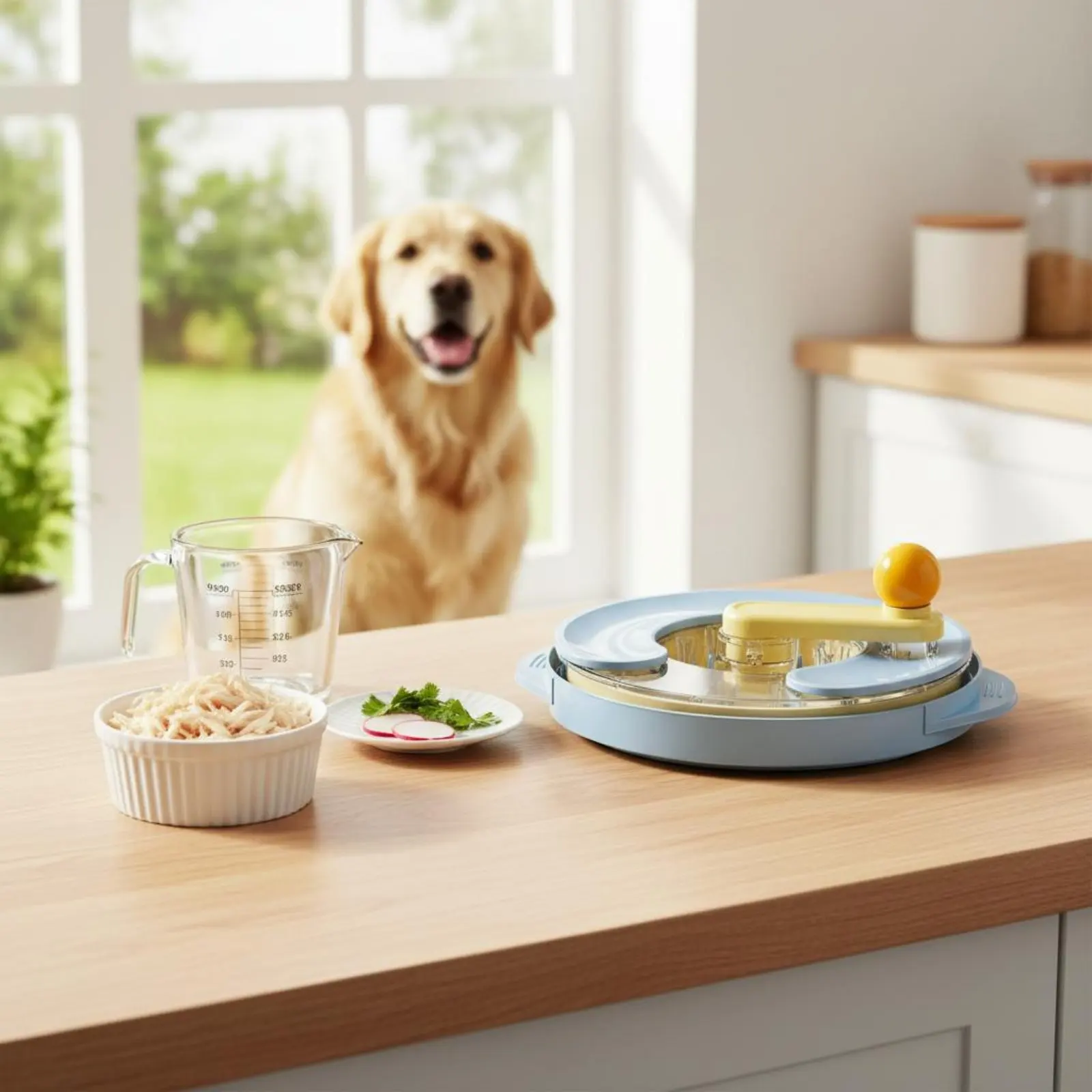 Desfiador de Frango Fácil de Usar, Desfiador Manual de Alimentos para Animais de Estimação, Dispositivo de Desfiar Carne Resistente ao Calor