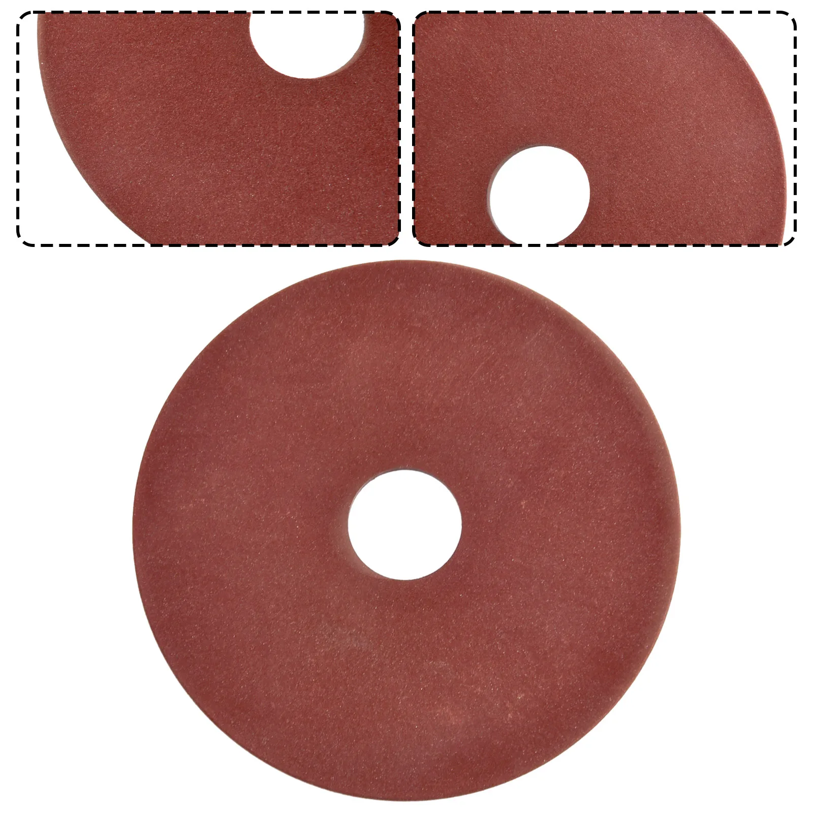 108x3mm Non-Woven Ceramic Grinding Wheel Disc For Electric Chain Saw Sharpener 23mm Hole Replacement Polishing Pad Chainsaw Part