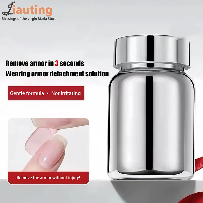 Innovativer Nagelschwamm-Entferner, 80 ml, sanft und keine Beschädigung, einfache Entfernung von Nägeln, keine Beschädigung von Nagelspitzen, reduziert Abfall