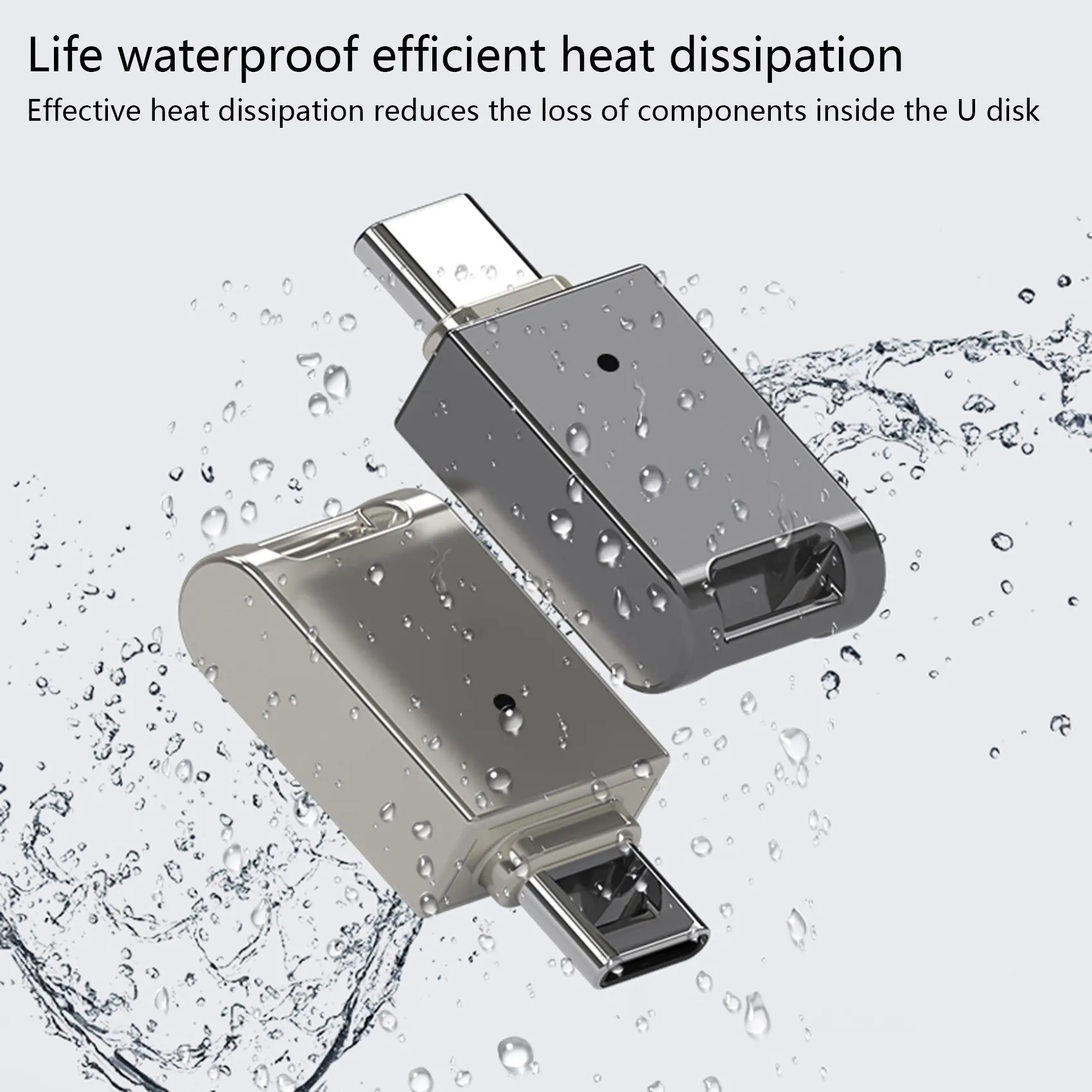 64G USB Flash Drive Drive Memory Stick Type-C Memory Stick USB3.1 Flash Memory Keychain(Matte