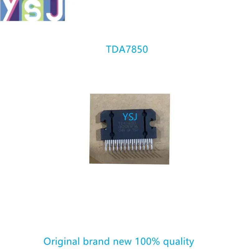 TDA7850  IC AMP AB QUAD 85W 25FLEXIWATT