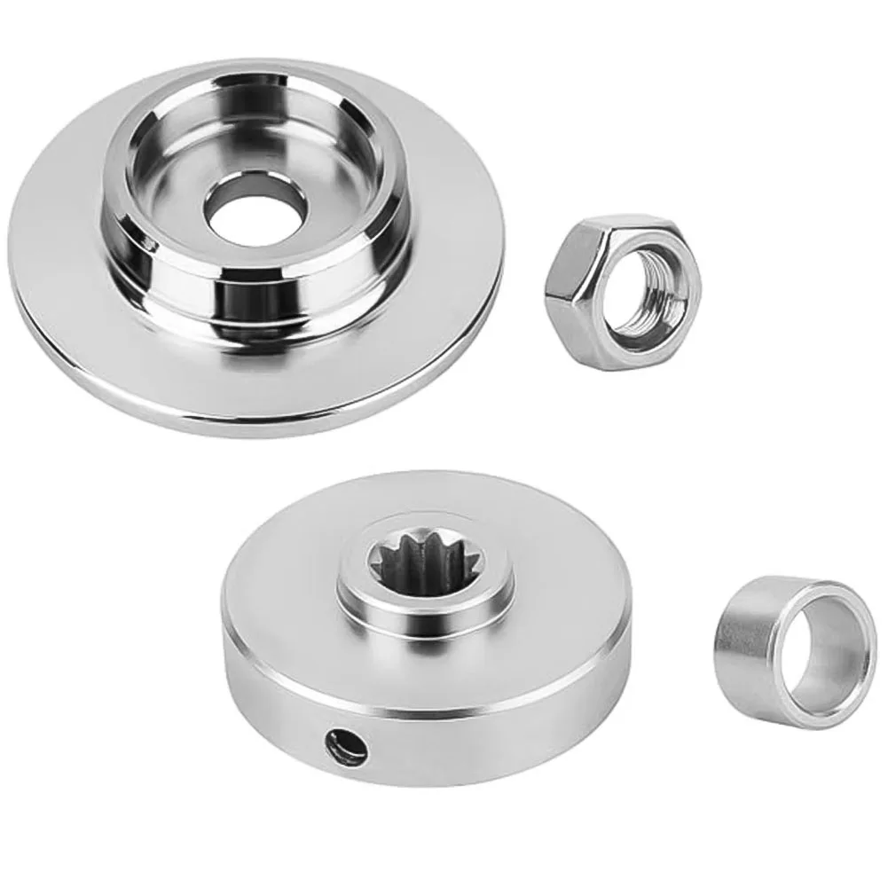Brush Adapter Kit Aluminum Alloy For For Echo 225 Trimmer Upgrade With 20mm For Arbor Plate Professional Gardening Tool Parts