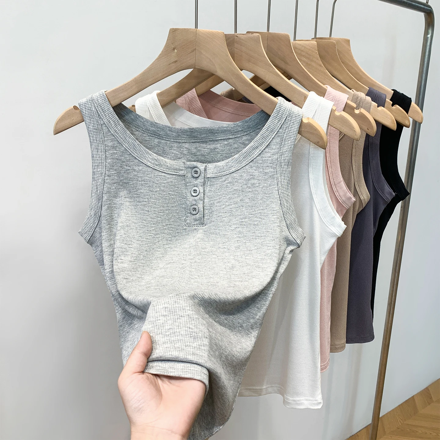 เสื้อกั๊กถักไหมพรมสำหรับผู้หญิ - Base Layer Top บทวิจารณ์และราคา