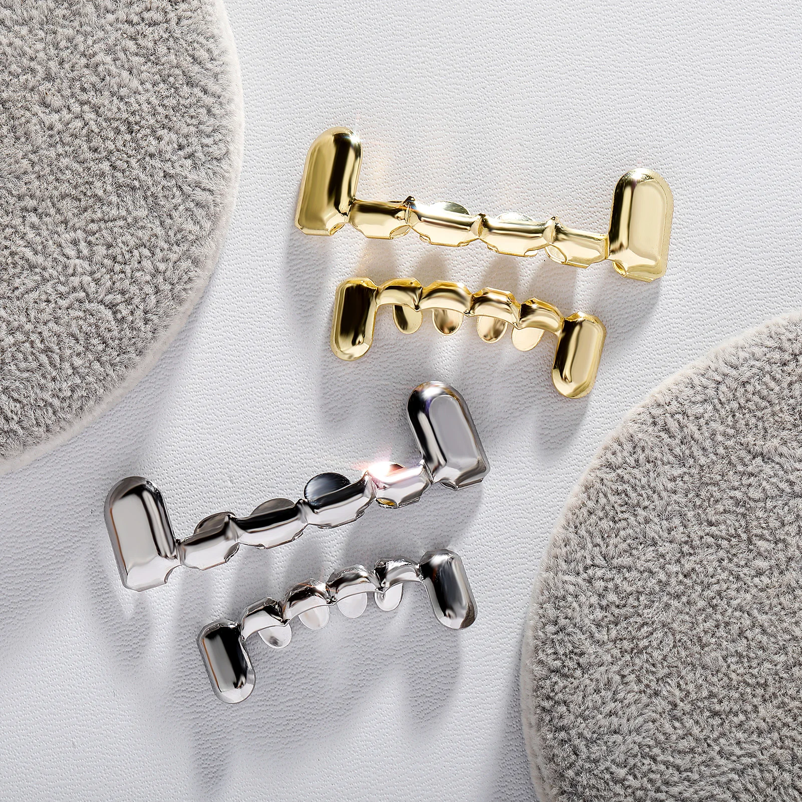 TOPGRILLZ Hip Hop Fangs Mouth  - đánh giá và giá Body Jewelry Trend