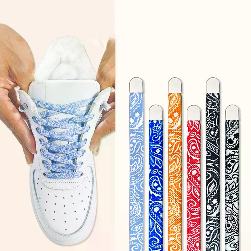 1Pair 100CM Elastic Laces Sneakers Kids Adult Flat Shoelace Without Ties Outdoor Sneakers Quick Safety Flat Shoelace Lazy Lace