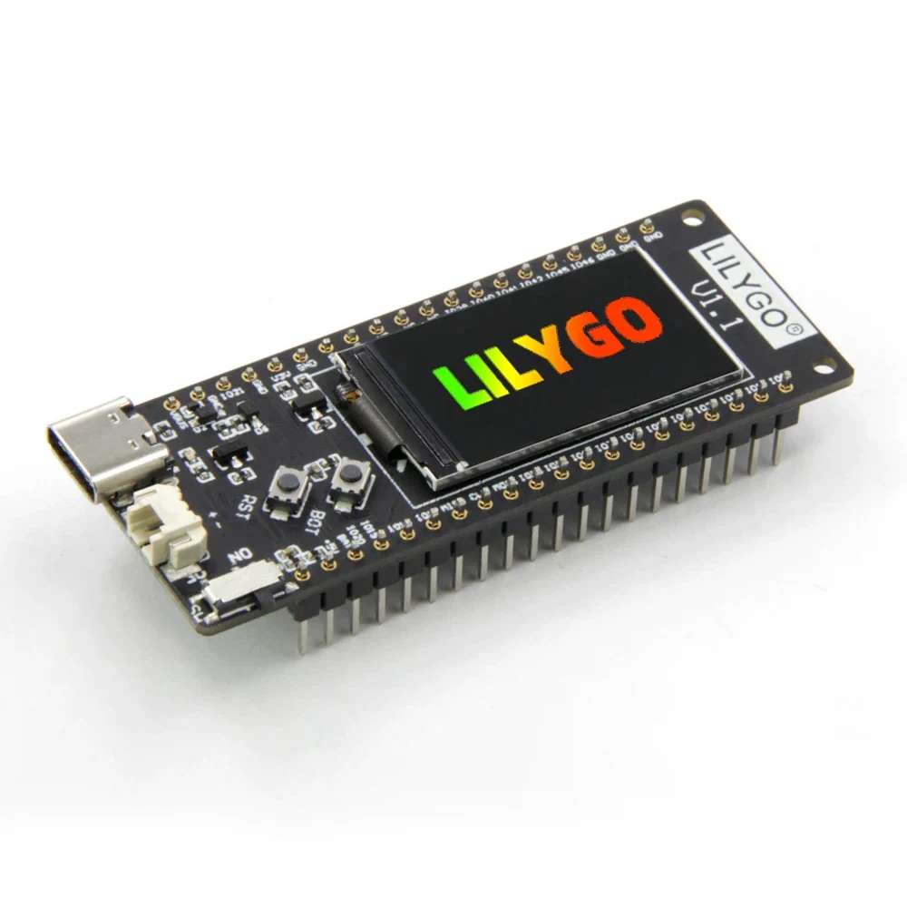 LILYGO® TTGO T8 ESP32-S2 V1.1 Wireless Module ST7789 1.14 Inch LCD Display WIFI Development Board Type-c Connector TF Card Slot