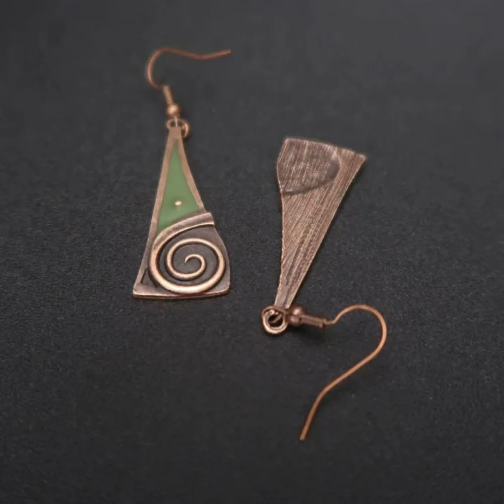 البوهيمي الرجعية هندسية دوامة شخصية الأقراط الأوروبية والأمريكية القبلية العرقية نمط الأقراط النسائية الملحقات