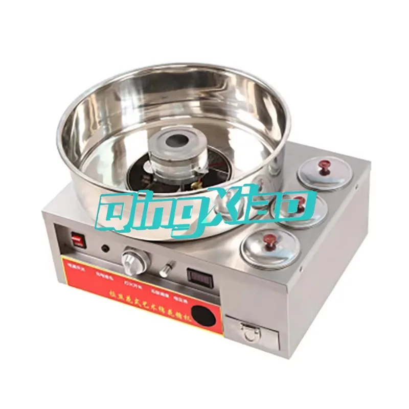 Stainless Steel Home  Electric Machine for Making  Flower Cotton Candy High Efficiency  Easy Clean Small Size For Home Party Use