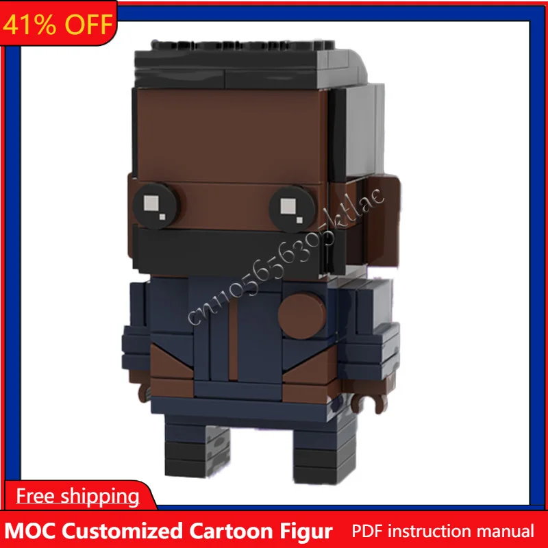 

131 PCS MOC Customize Lt Ronald Famous Game Characters Series IRyS Sets DIY Creative Assembly Toys Kids Gifts Collection Display