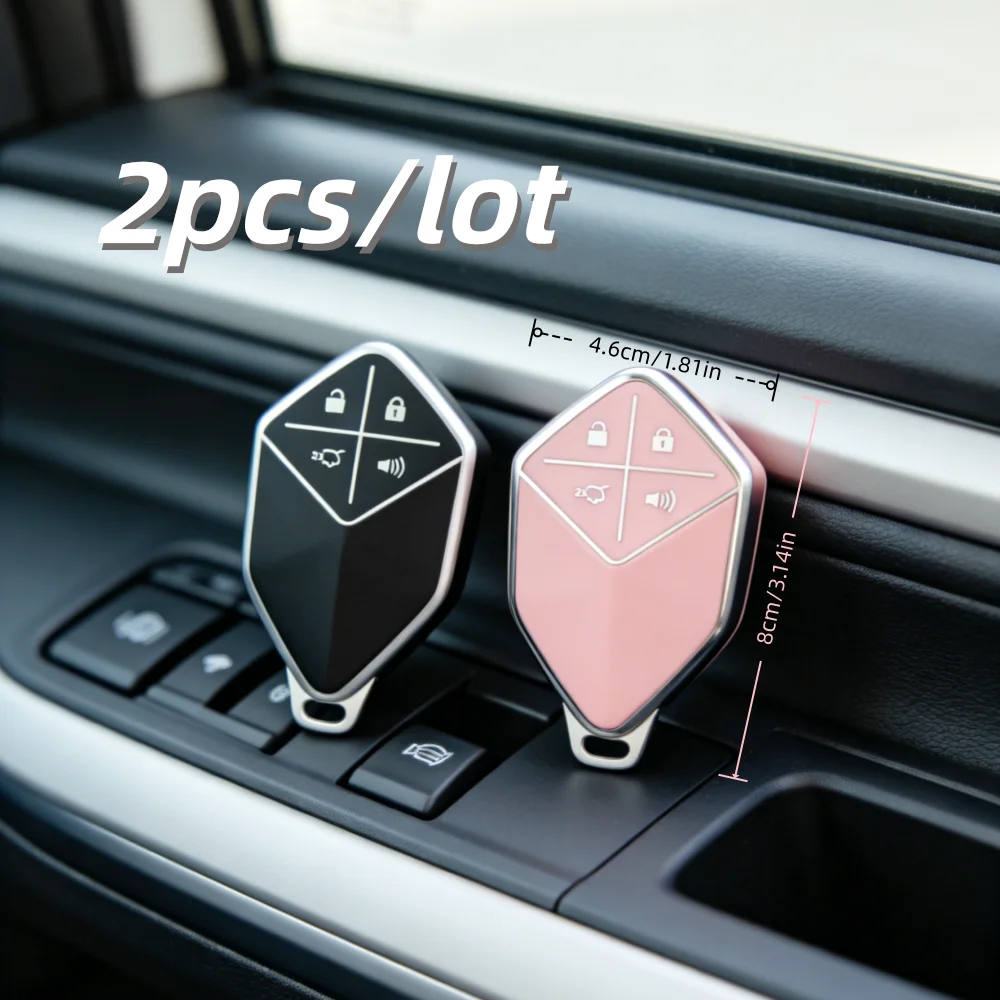 2pcs/lot Car Key Case Covers For LEAPMOTOR Zero Run t03 2022 c11 s01 C01, only fit for the car key shown in the image.