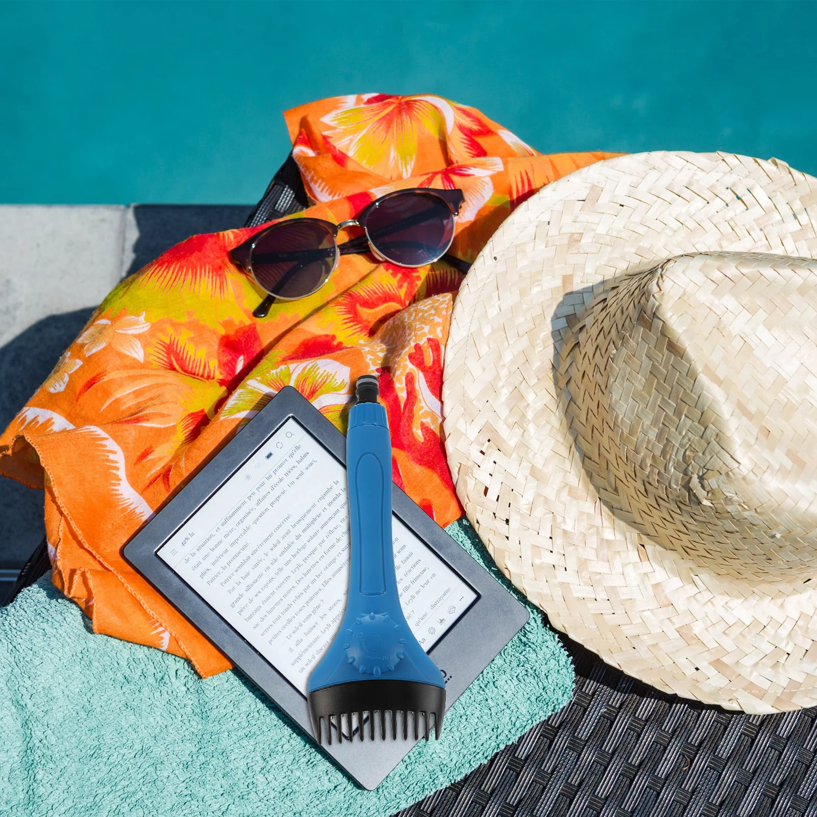 

Swimming Pool Filter Cleaner Handheld Adjustable Brush Control Water Flow Deep Clean Pool Filter Tool Spa Cleaning Accessory