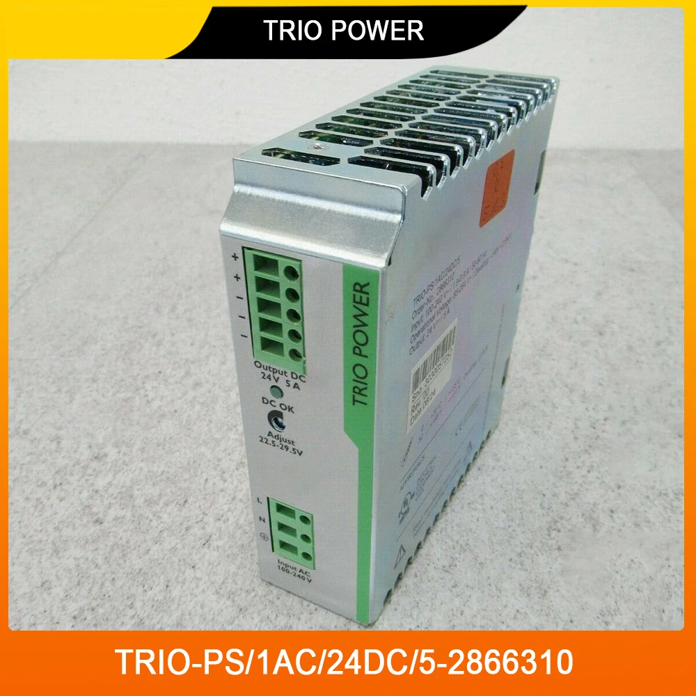 For Phoenix 2866310 TRIO-PS/1AC/24DC/5-2866310 TRIO POWER Switching Power Supply High Quality Fast Ship