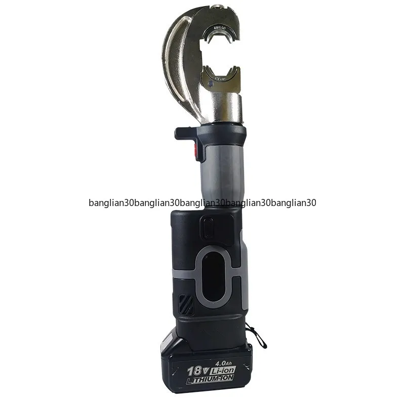 Литиевая батарея, быстрая зарядка, электрогидравлические обжимные клещи MEZ-300C с прямой ручкой